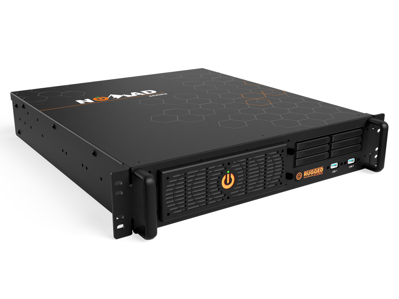 Nomad Series 2U 19 Rugged Rack Mount Server Nomad Series 2U 19 Rugged Rack Mount Server